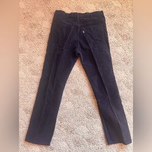 LEVIS Dark Blue Vintage Corduroy Pants
